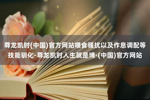 尊龙凯时(中国)官方网站喂食骚扰以及作息调配等技能驯化-尊龙凯时人生就是博·(中国)官方网站